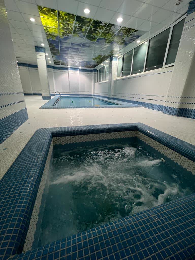 استخر و جکوزی باغ عمارت دانیال 